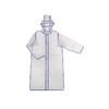 прозрачный/синий XL-2XL 