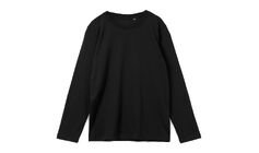 Футболка с длинным рукавом Lehta, черная, размер 3XL