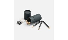 Набор цветных карандашей Pencilvania Tube Plus, черный