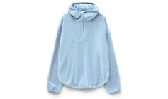 Анорак флисовый унисекс Fliska, голубой, размер XL/XXL