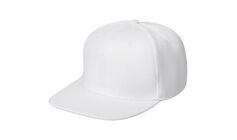 Бейсболка Snapback с прямым козырьком, белая