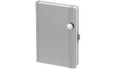Ежедневник Favor Metal, недатированный, серый
