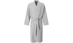 Халат вафельный Kimono, светло-серый, размер M/L