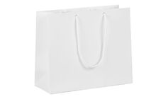 Пакет бумажный с ламинацией Lami Tote S, белый
