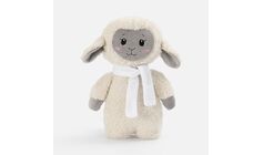 Мягкая игрушка Beastie Toys, овечка с белым шарфом, ver.2