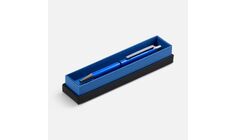 Ручка шариковая Arvent Glossy в футляре, синяя