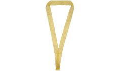 Лента для медали с пряжкой Ribbon, золотистая
