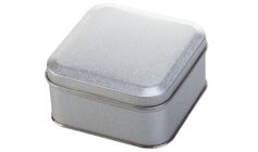 Коробка Pragmax S, квадратная, серебристая