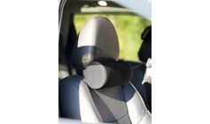 Подушка автомобильная на подголовник Roadie, черная