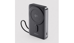 Внешний АКБ NRG MageSafe QI2 10000 мА-ч, 15Вт QI, серый, Deppa