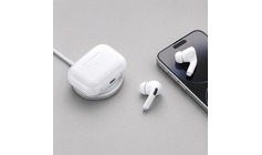 Беспроводные наушники с микрофоном Air Pro 2, TWS, BT 5.3, 300 мАч, QI, белый, Deppa