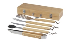 Churras Набор для барбекю из 5 предметов, natural