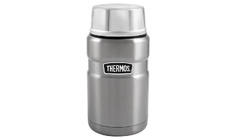 Термос из нерж. стали с ложкой тм THERMOS SK3020ST 0,7L, стальной