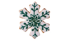 Пряник имбирный "Снежинка"