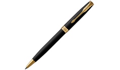 Ручка шариковая «Parker Sonnet Core Matte Black GT», черный/золотистый