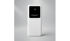 Внешний аккумулятор Kris soft touch, 10000mAh (Белый)