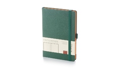 Ежедневник А5 недатированный «Monaco», зеленый