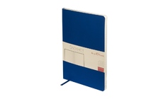 Блокнот А5 "Megapolis Flex Velvet", синий