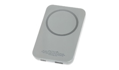 Магнитный беспроводной внешний аккумулятор "MagnetIQ", 5000 mah, 10 W, серый Cool gray 7C