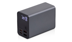 Внешний аккумулятор для ноутбуков «EpIQ», 100 Вт, 30000 mAh, темно-серый