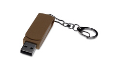 Флешка USB 3.0 Варуна на 128 ГБ, коричневый