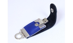 USB-флешка на 64 ГБ в виде брелка, синий