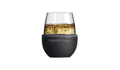 Тумблер для вина WINE KUZIE, черный