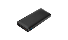 Внешний аккумулятор с цветной подсветкой Анкор Макс Плюс PD (Ancor PD Max Plus) 10000 mAh, черный