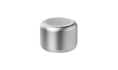 Беспроводная колонка Пэшн (Passion) 80dB 600 mAh (Bluetooth 5.0), серебряная