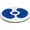 Диск здоровья вращающийся SpinTeam, белый с синим