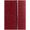Ежедневник Petrus Flap, недатированный, красный
