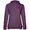 Толстовка с капюшоном женская Hoodie, фиолетовый меланж, размер XS