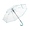 Зонт 7112 AC regular umbrella FARE® Pure  transparent-petrol