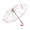 Зонт 7112 AC regular umbrella FARE® Pure  transparent-red