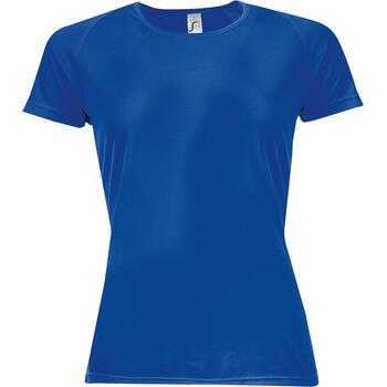 Футболка женская Sporty Women 140 ярко-синяя, размер L