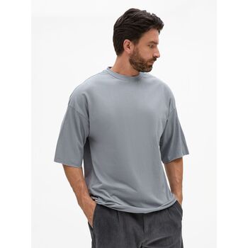 Футболка унисекс T1, серая, размер XL/XXL
