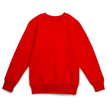 Свитшот Toima Kids 2.0, красный, 6 лет