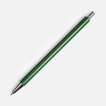 Ручка шариковая Slim Beam, зеленая