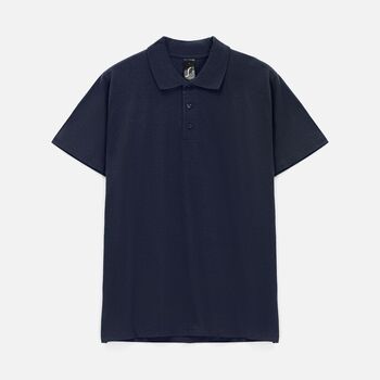 Рубашка поло мужская Prescott men 170 кобальт (темно-синяя), размер XXL