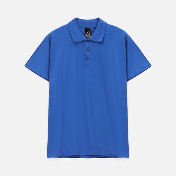 Рубашка поло мужская Prescott men 170 ярко-синяя, размер 3XL