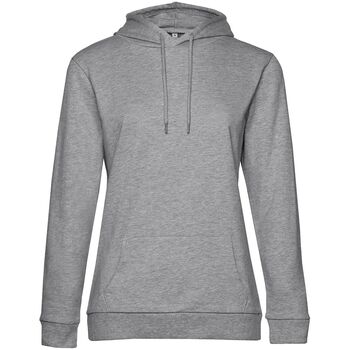 Толстовка с капюшоном женская Hoodie, серый меланж, размер S