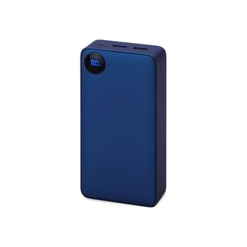 Внешний аккумулятор «Mild Pro» c быстрой зарядкой QC/PD, 20 000 mAh, синий